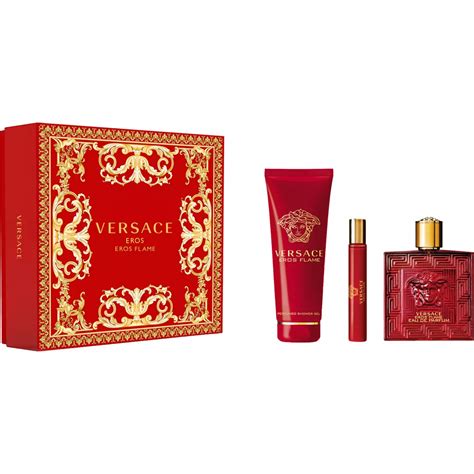 versace eros flame gift box